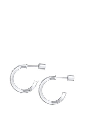 SHINY HOOPS - Oorbellen - silber