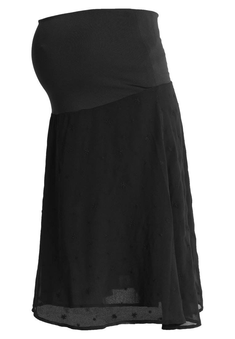 Queen Mum A-lijn rok zwart