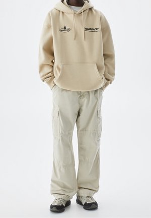 PULL&BEAR, Hoodie - beige