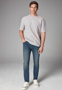 Next MOTION FLEX - Slim fit -farkut - blue washed