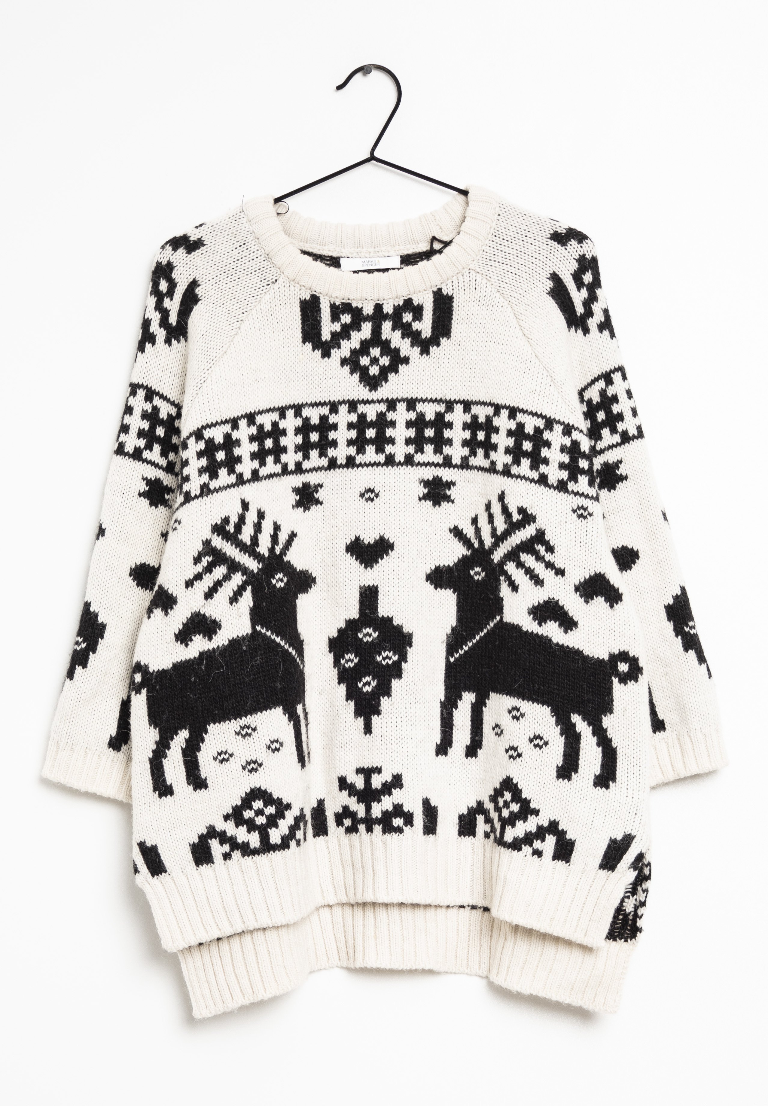 Marks \u0026 Spencer Trui - white/black/wit - (Pre-owned) - Zalando.nl