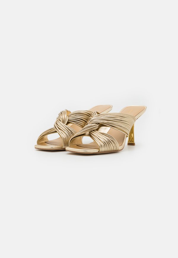 ALESSIA MULE - Heeled mules - pale gold3