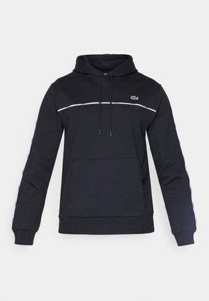 Lacoste Sport HOODIE TAPE - Hoodie - black