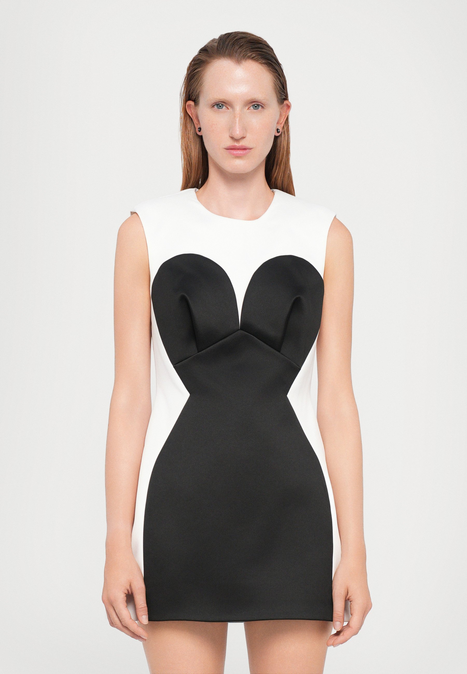 MARC JACOBS SEAMED UP DRESS - Shift dress - black