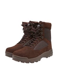 Brandit TACTICAL ZIPPER - Nööritavad poolsaapad - brown