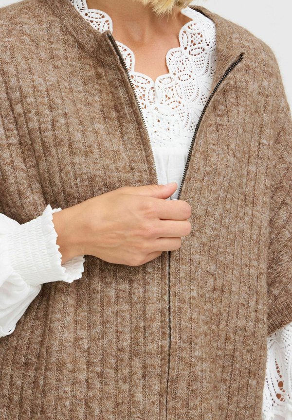 FRSANNY - Cardigan - rain drum melange4