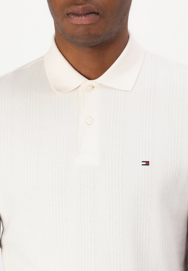 VERTICAL STRIPE  - Polo shirt - ivory petal3
