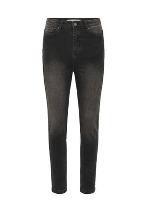 Kaffe WILLOW  - Slim fit jeans - dark grey wash