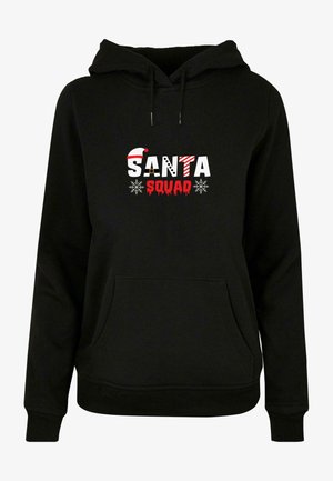 Merchcode, SANTA SQUAD - Kapuzenpullover - black