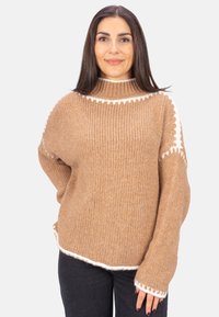 Seasons of April JOLIE - Strickpullover - hellbraun