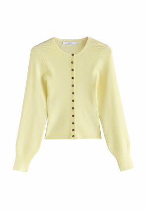 TALL FIT - VOLUME SLEEVE - Strickjacke - yellow