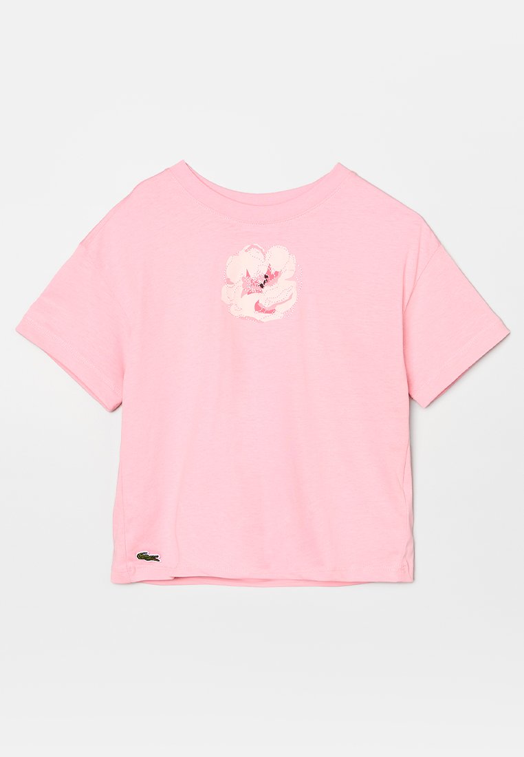 Lacoste T-shirt print meerkleurig