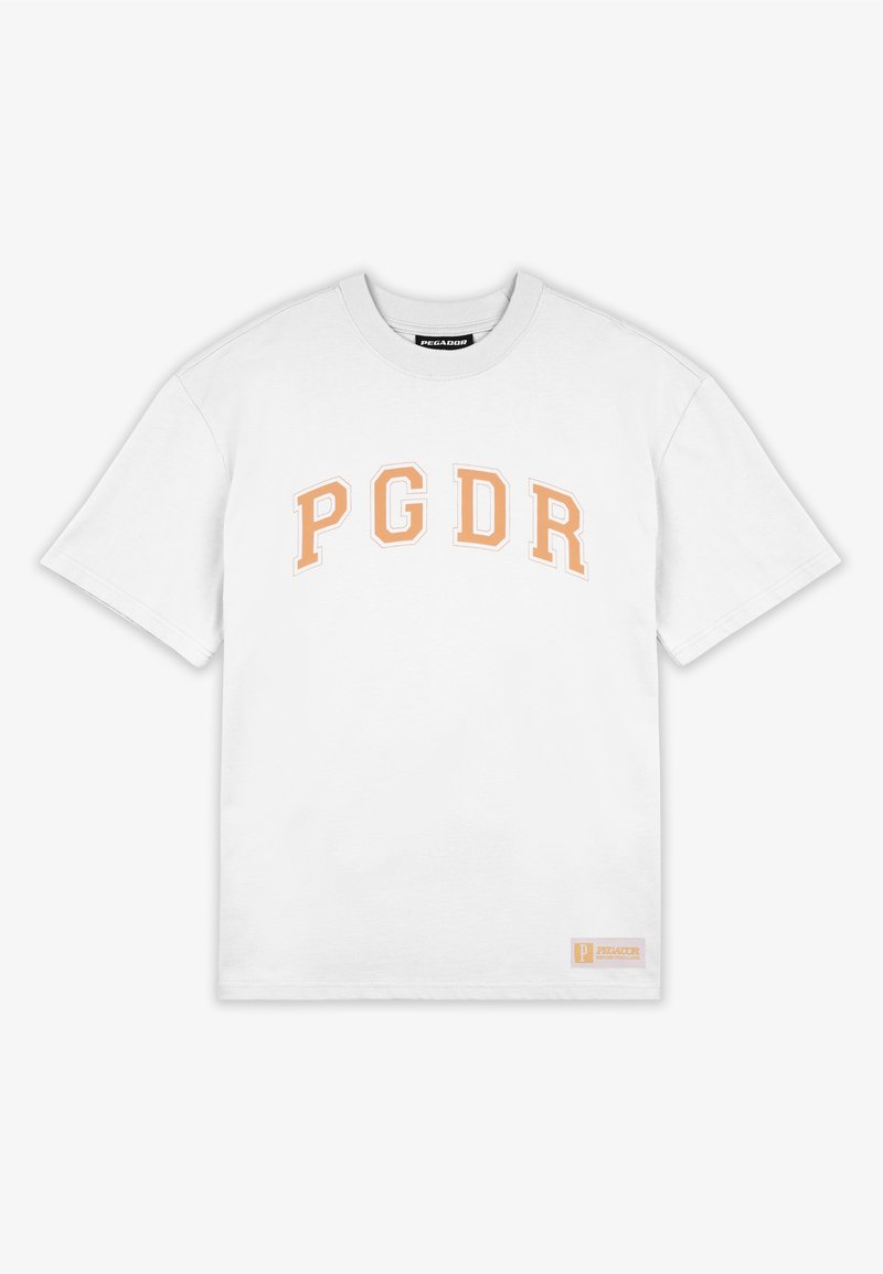 Pegador T-shirt print wit Pegador T-shirt print wit