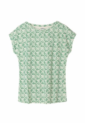 FatFace, REGULAR FIT - T-SHIRT . - T-Shirt print - ivory fan geo