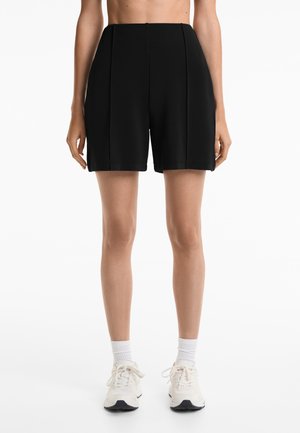 SOFT TOUCH SUPER HIGH RISE BERMUDA - Shorts - black