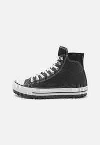 Converse - CHUCK TAYLOR ALL STAR CITY TREK WATERPROOF BOOT UNISEX - Sneaker high - black/white/silver Thumbnail-Bild 1