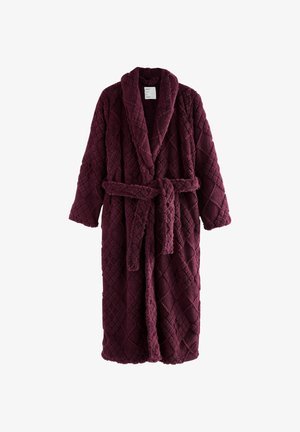 COSY - Chalatas - berry red argyle