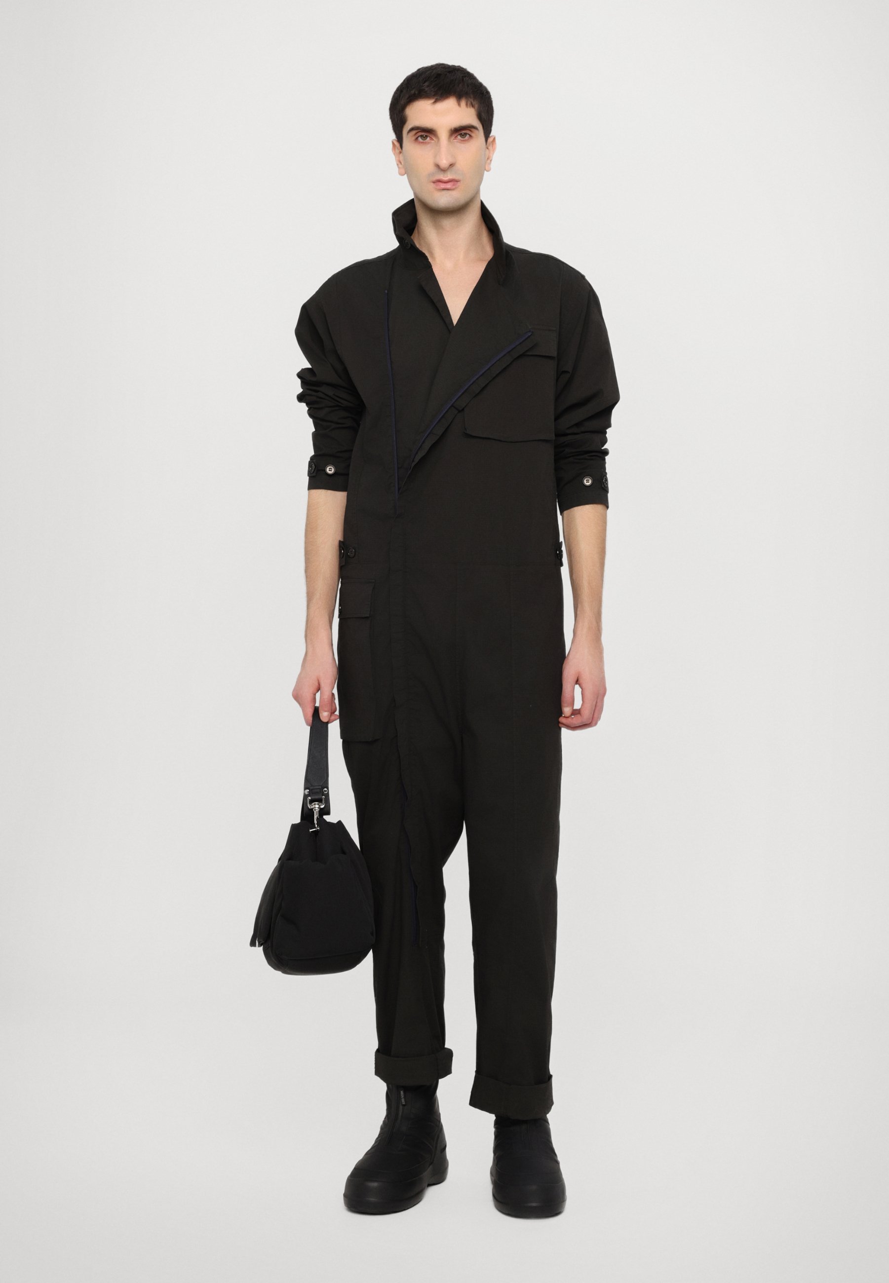 Henrik Vibskov MIDDLE UNISEX - Jumpsuit - black - Zalando.co.uk