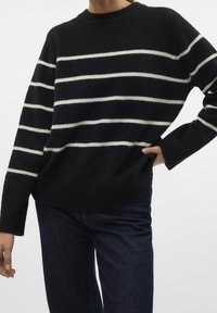 Vero Moda Strickpullover - black