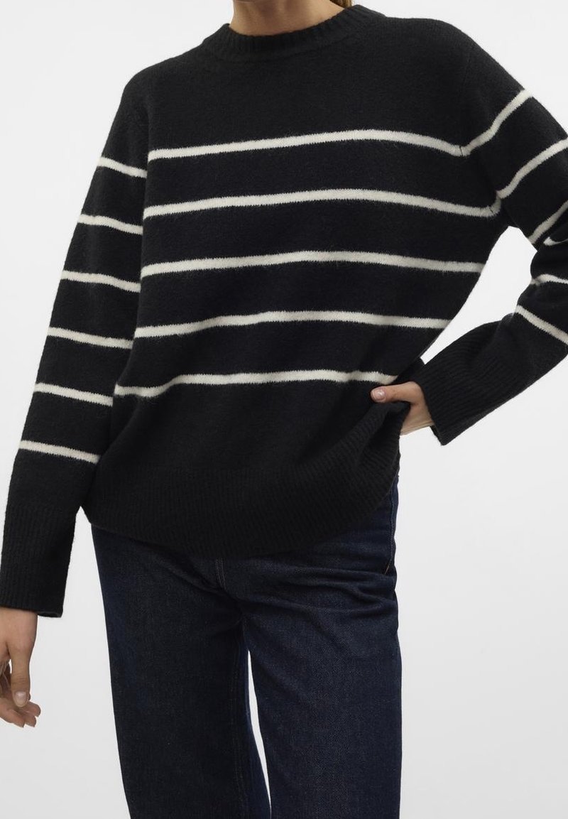 Vero Moda Strickpullover - black