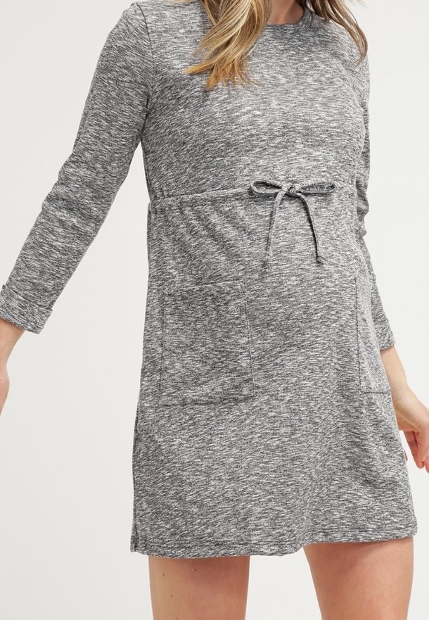 topshop grey jumper dress Topshop Maternity Jumper dress - light grey - (Pre-owned)