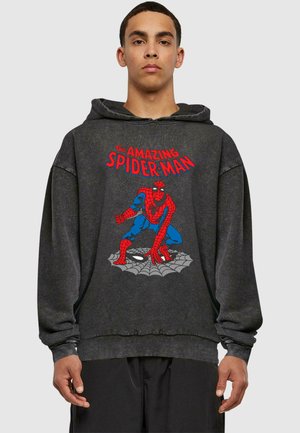 MARVEL UNIVERSE - THE AMAZING SPIDER-MAN - Hoodie - black