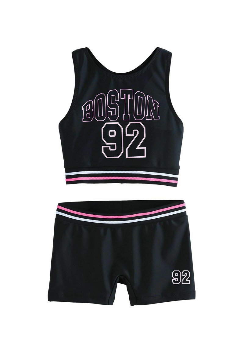 Next REGULAR FIT SET - Bikini - black varsity