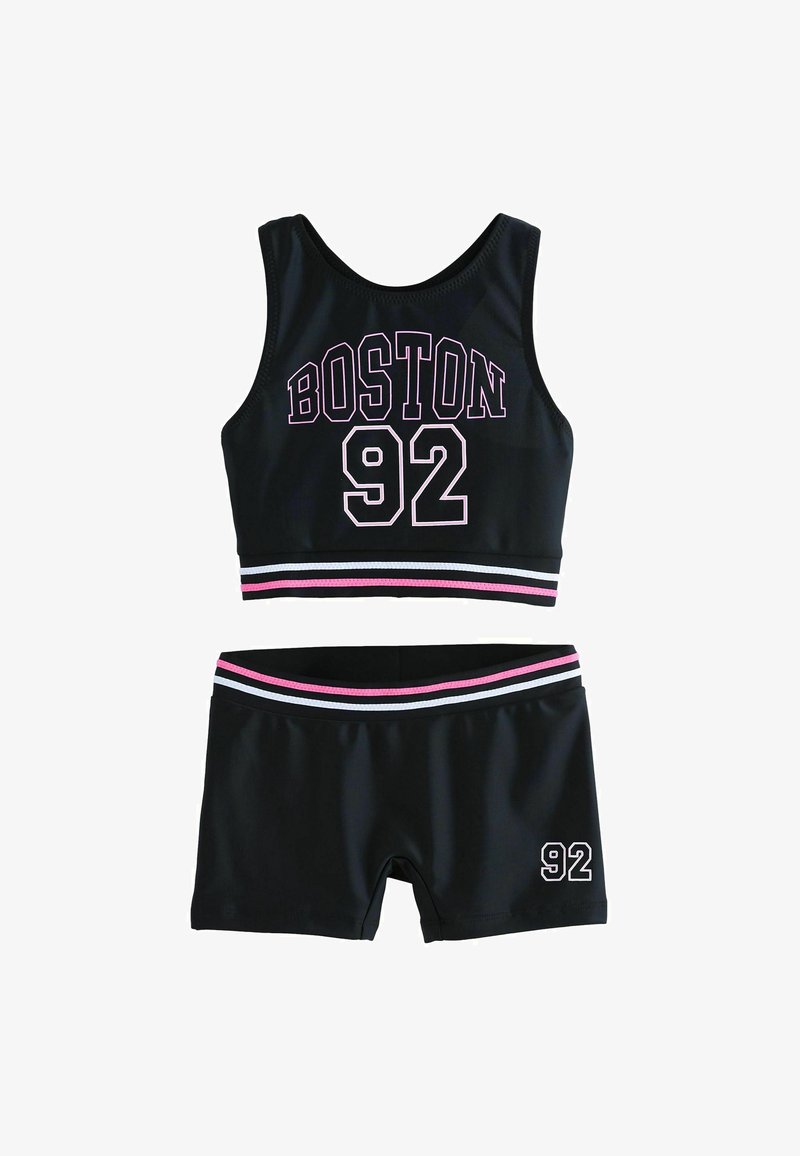Next REGULAR FIT SET - Bikini - black varsity