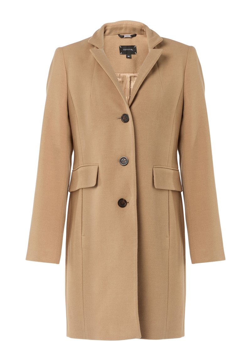 Comma Steppmantel Beige Damen Comma Mantel Mit Schalkragen Beige