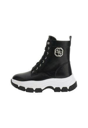 ANFIBIO BENZON - Stivaletti con plateau - nero