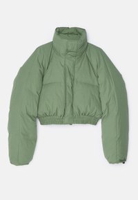 CROPPED PUFFER ORDINARY JACKET UNISEX - Jachetă cu puf - green