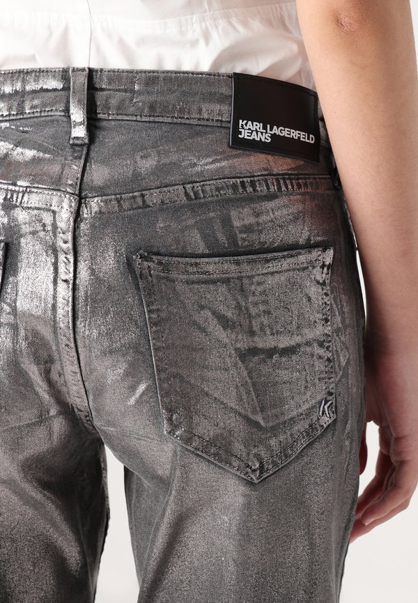 MR SLIM COATED - Straight leg jeans3