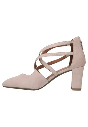 Manfield Klassieke pumps - rosé