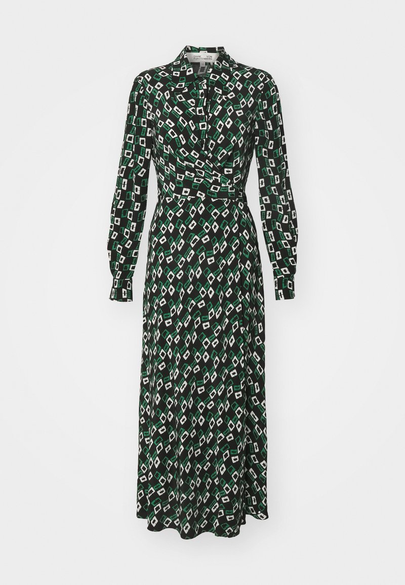 Diane von Furstenberg Blousejurk zwart Diane von Furstenberg Blousejurk zwart