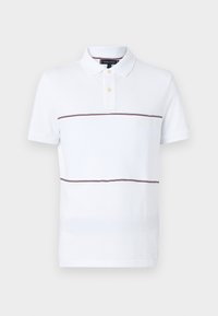 GLOBAL STRIPE BLOCKING - Polo - white