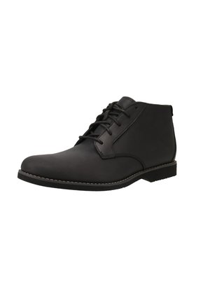 Schnürstiefelette - black