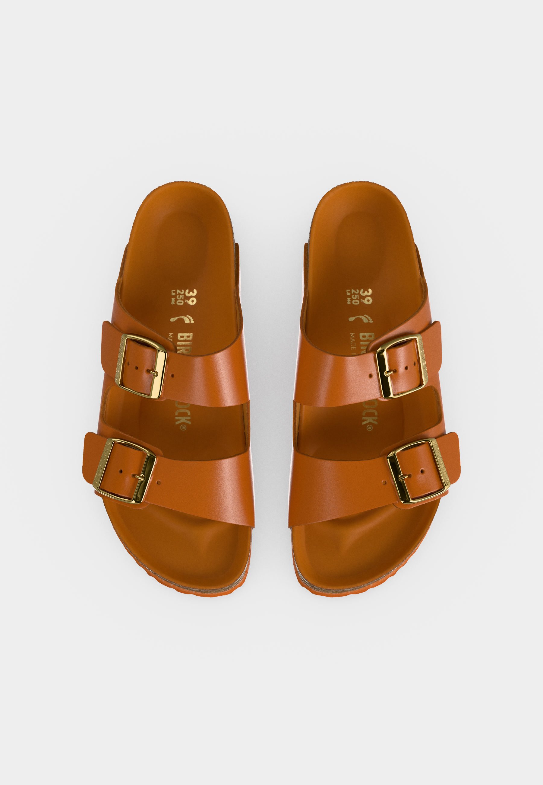 Birkenstock ARIZONA LENA AMALFI NARROW - Sandali - kurkuma