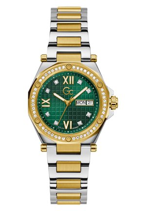 GC LEGACY LADY - Käekell - silver coloured/yellow gold-coloured