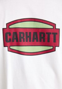 Carhartt WIP PRESS SCRIPT - Camiseta estampada - white
