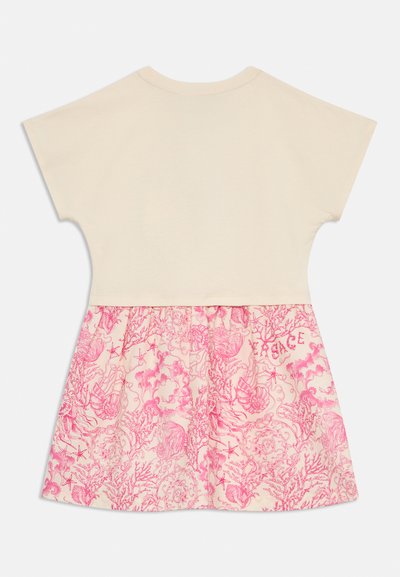Versace DRESS THEATRE POSTCARD KIDS   - Vestido informal - ivory/guava