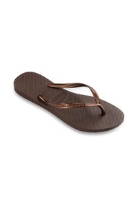Havaianas SLIM - Tåsandaler - dark brown