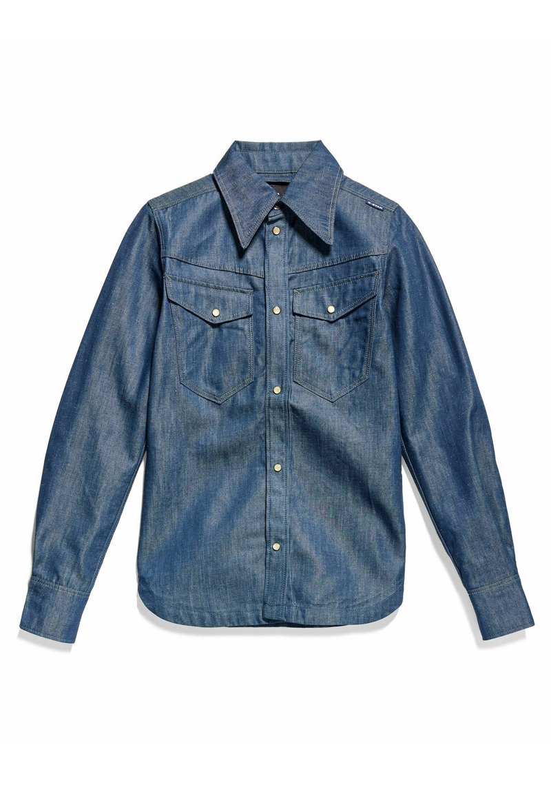G-Star Overhemdblouse donkerblauw G-Star Overhemdblouse donkerblauw