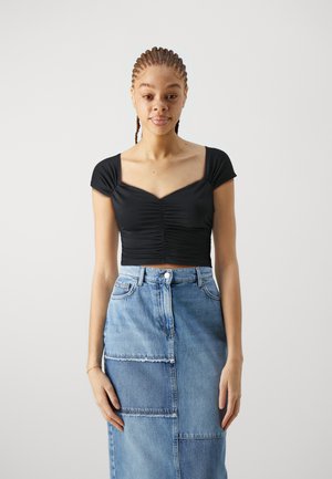 Even&Odd T-shirt basique - black