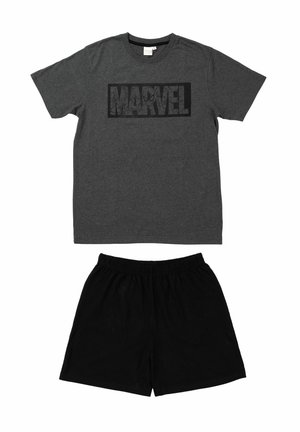 MARVEL SET - Pyjama set - grau schwarz