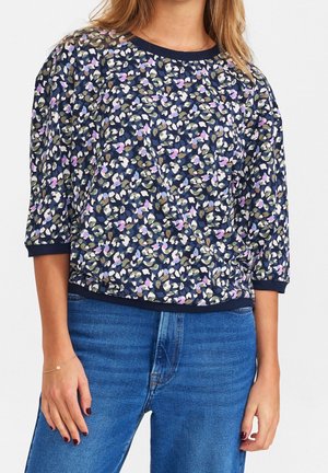 Top s dlouhým rukávem - dark blue