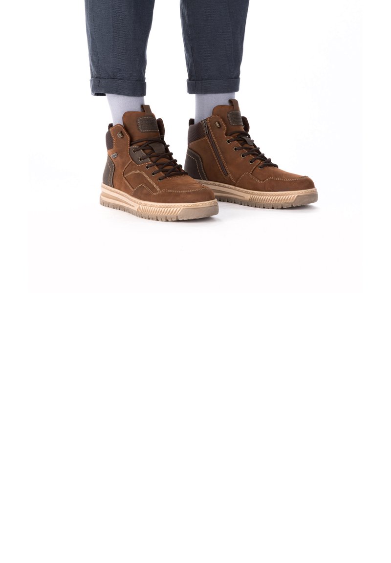 Rieker Botines con cordones - braun