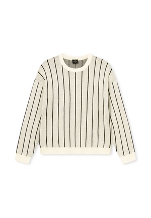 Svetrík - cream-black