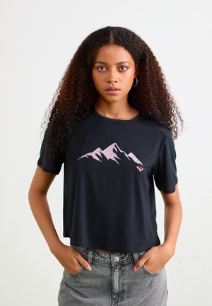 Roxy BOUNDLESS SPIRIT TEE - T-Shirt print - true black