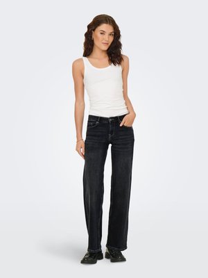 MIT WEITEM ONLJUDY - Jeans a sigaretta - washed black