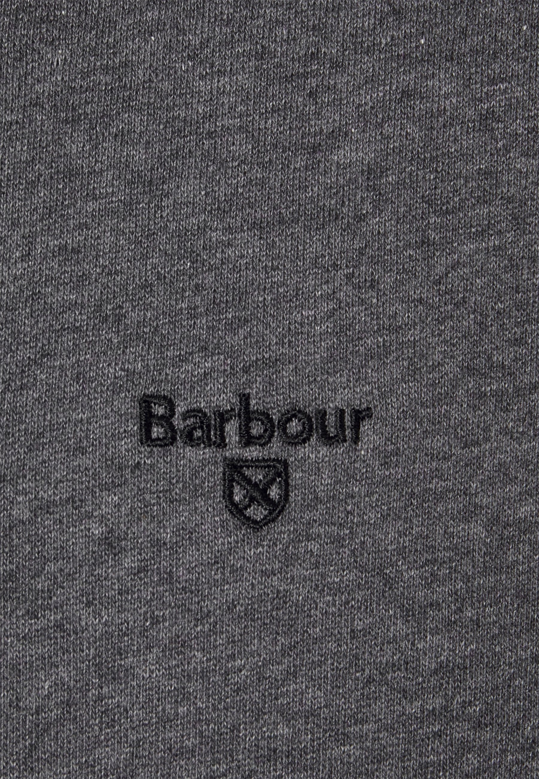 Barbour Bavington Zip Hoodie Men's - Storm Grey Marl - Size Small